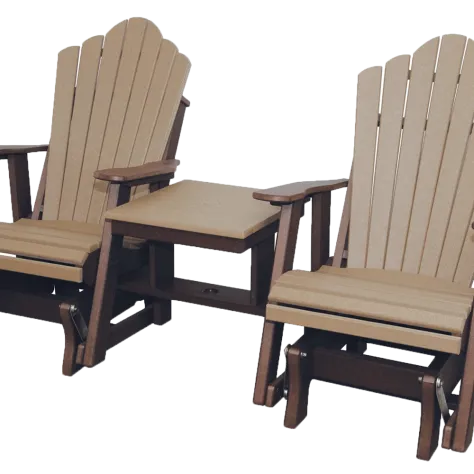 Snuggle Back Settee Glider