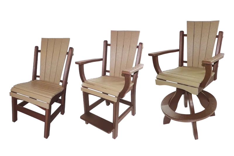 Daisy Square Back Chairs