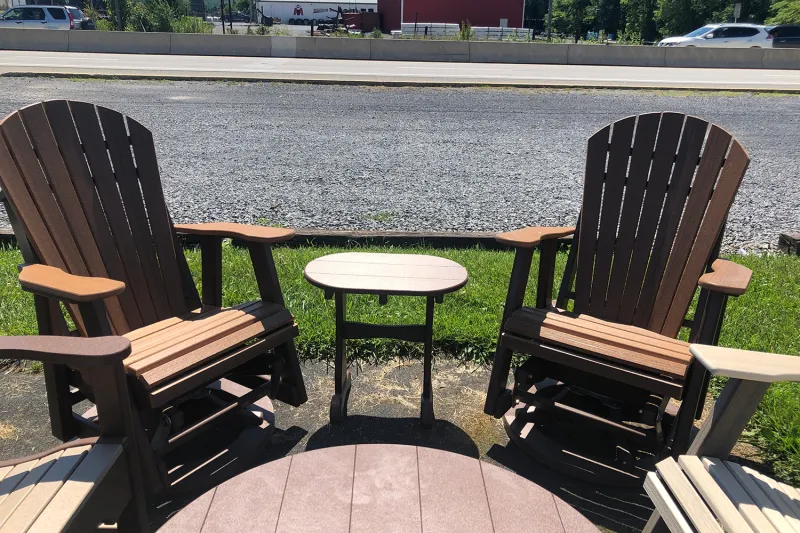 2' Comfy Swivel Gliders