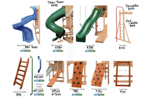 Climbing and Slide Options